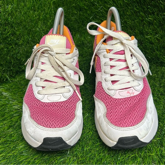 Nike Pink and White Air Max Sneakers - Picture 2 of 9